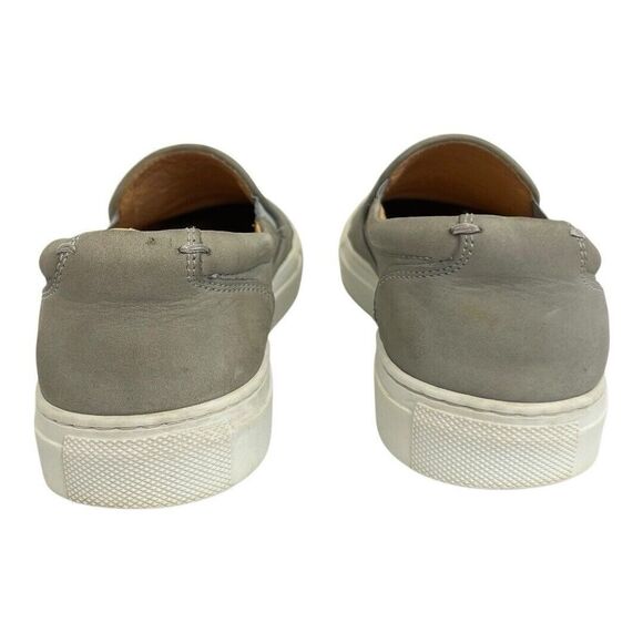 Greats Brooklyn Womens Size 6 Gray Slip On Leather Sneakers - Picture 6 of 8